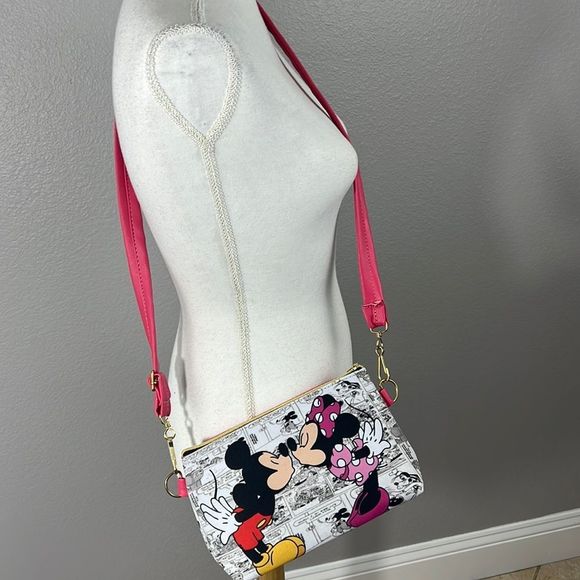 NWOT Mickey & Minnie Mouse Backpack Cross Body Bag /Wallet Sets main image 10